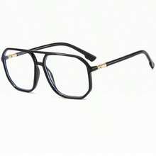 1 Cặp kính thời trang nam gọng vuông, tròng nhựa phẳng, thích hợp sử dụng hàng ngày/du lịch/đạp xe. - Trong sáng - Xem 8