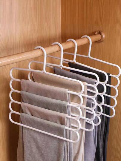 Giá treo quần đa năng (10 cái/8 cái/6 cái/2 cái), giá treo khăn quàng cổ và cà vạt, giá treo quần áo gia đình, phù hợp cho tủ quần áo, phòng ngủ, phòng ký túc xá, tiết kiệm không gian, vật dụng cần thiết cho mùa tựu trường.