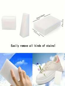 1/2/6/12pcs Magic Eraser Sponge, Multi-Functional Nano Cleaning Sponge, Kitchen & Bathroom Stain Remover, Reusable Cleaning Sponge - Combination - View 3
