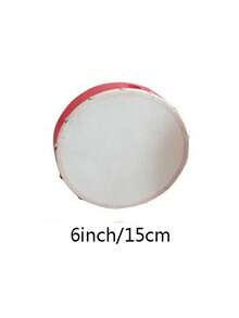 4/6/7/8/9/10 Inch Hand Drum, Wooden Drum, With Drumstick Set, Music Game Toy Percussion Instrument - Multicolor - View 11