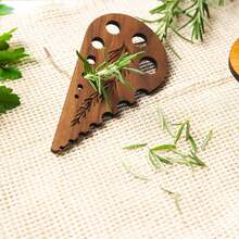 1个耐用型香草削皮器，带强力排水孔，非接触式食品，适用于家庭和专业厨房、餐厅，也可作为礼物赠送。 - 彩色 - 查看 5