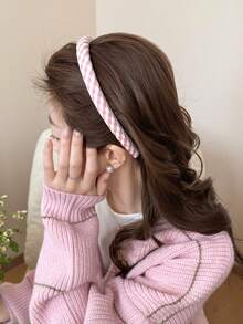 1pc Pearl Flower Headband For Women/Headbands/Hair Accessories For Women Hairband - Multicolor - View 3
