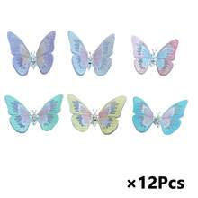 12pcs Embroidered Fragrant Butterfly Decorations, Exquisite Alloy & Stitching Craftsmanship, Delicate Handmade Car Air Vent Decor, Multi-Color Fluttering Butterfly Wings, Embroidered Butterfly Car Decor, Dashboard Accessories, Butterfly Car Accessories, Comes With Residue-Free Adhesive - Butterfly - View 15