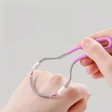 三件套面部脱毛套装，面部脱毛，精致美容面部剃刀，弹簧脱毛工具，女士唇部脱毛，面部脱毛神器，唇部脱毛，胡须、面部毛发、腿毛脱毛 - 升級款 - 查看 8