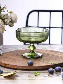 280ml Creative Multi-Color Glass Bowl, Suitable For Fruit Salad, Yogurt, Ice Cream, Dessert, Snacks, Breakfast, Home & Restaurant Use - Multicolor - View 15