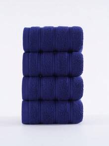 Bộ khăn tắm 3/4 món, gồm khăn tắm tay và khăn mặt, 100% cotton nguyên chất dành cho nam và nữ, khăn mặt 35*75 cm, khăn tắm 70*140 cm, khăn tay 34*34 cm. - Nhiều màu - Xem 11