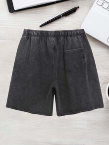 Ladies Casual Beach Shorts, Stylish, Simple And Casual Joker Shorts, Suitable For Daily Leisure Travel And Holiday Activities. - màu đen - Xem 2