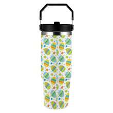 30oz  Easter, Easter Eggs, Flat Stanley Style Tumbler Wrapped Graffiti SGRHO Mug - trắng - Xem 3