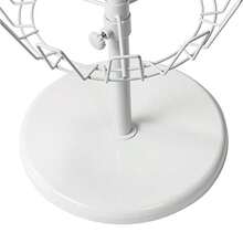 Honey-Can-Do SHO-01152 Zapatera Giratoria en Forma de Árbol de y en Color - Blanco - Ver 5