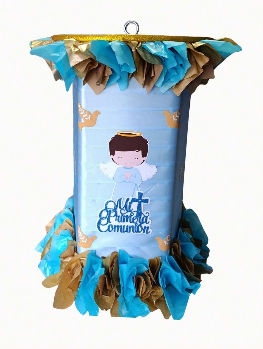 PIÑATA MI PRIMERA COMUNION NIÑO 50CM DE ALTURA - Ver 1