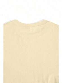 1Pcs Anti Social Club Barbed Wire Print Men'S T Shirt Streetwear Graphic 100% Cotton TShirt Men'S Summer Casual Tee Gift For Men 100 Percent Cotton Clothing - 卡其色 - 查看 5