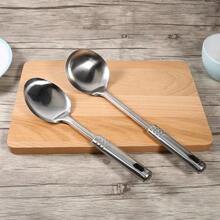OneBag Stainless Steel Kitchen Utensil Set Turner Ladle Colander Cooking Tools - Silver - View 10