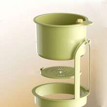 1 Piece Kitchen Sink Strainer Basket, Hanging Drain Basket, Vegetable Washing Drain Net, Dishwashing Drain Rack, Faucet Storage Hanging Rack, One Click Opening And Disassembly - Filter Basket - View 7