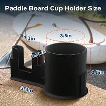 1pc Cup Paddle Board,Mobile Phone Holder, Storage Holder,Stand Up Paddle Board Accessories Holder For Drink - Multicolor - View 7