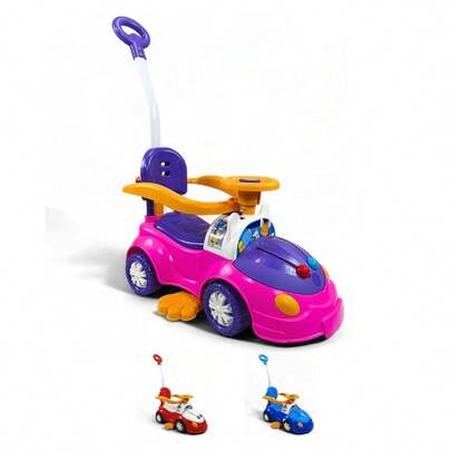 THE BABY SHOP Montable Correpasillos con Baston SonidoLuzCajuela Producto de calidad Diseño moderno Uso diario Perfecto para regalo Duradero Fácil de usar Ideal para ocasiones especiales
