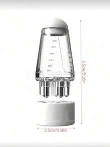 1 lược mini đa năng, dùng để mát-xa da đầu, thoa serum kích thích mọc tóc, tinh chất, dung dịch dưỡng tóc, dầu xả, tinh dầu – Giúp đưa dung dịch hoặc dầu đến chính xác chân tóc. - chai tinh dầu - Xem 9