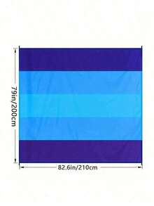 1pc Waterproof Beach, Large Waterproof Beach Blanket, Foldable Waterproof Pocket Beach Blanket, Portable Lightweight Picnic Beach, Quick Dry Outdoor Picnic, Waterproof Anti-Sand Beach Blanket, Anti-Sand Portable Outdoor Blanket, Picnics, Travels, Camping And Hiking, Allowing You To Easily Enjoy Beach Fun, Size: 78. 74x82. 68 Inches WHOA - 140*200 - View 5