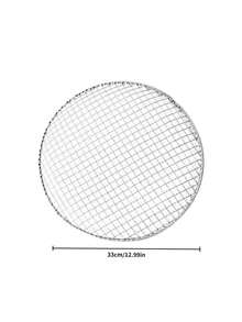 1个户外烧烤架夹 - 不锈钢鱼架，适用于烧烤蔬菜、虾和肉类。便携式金属网架，带把手，非常适合露营和野餐。 - 多款式 - 查看 6