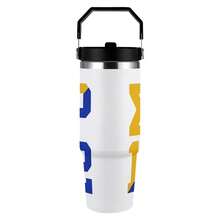 30oz  1922 Stanley Style Tumbler Wrapped Graffiti SGRHO Mug - trắng - Xem 3