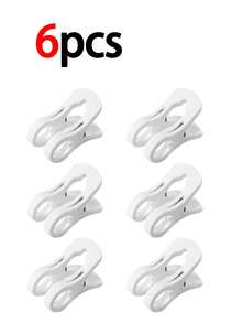 12pcs Plastic Background Spring Clips, Photography Clips, Small Heavy Clips, Clothes Drying Clips Are Used For Handicrafts, Background Racks, Woodworking And Photography Studios-Powerful Clips, Used For Woodworking, Photography Backgrounds And Handicrafts, Suitable For Party Background Boards, Birthday Balloon Background Boards And Party Decorations. - Multicolor - View 8