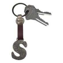 Metal Keychain With Engraved Initial And  Calendar - Handmade Gift Of Mexican Heritage - 字母 S - 查看 5