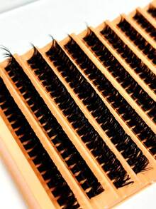 200 sợi/gói mi giả lông chồn tự nhiên dày, kiểu D-Curl, chiều dài 8-16mm, độ dày 0.07mm, bao bì siêu nhẹ, 10 hàng mi giả lông chồn chống thấm nước, kiểu 3D, dễ dàng tự làm, phù hợp cho trang điểm nhẹ đến đậm, tiện lợi mang theo hàng ngày hoặc khi ra ngoài. - D - Xem 6