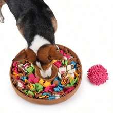 Sniff, Puzzle Pad Dogs, Enrichment Sniffing Training Game, Boredom Buster Food Dispenser, Interactive, All Season - 灰色 38X38厘米 - 查看 11