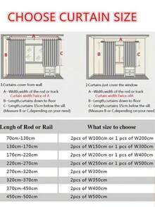 1pc European Luxury Curtain With Embroidered Leaf Design For Living Room, Balcony, And Bay Window - Gold - View 9