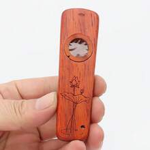 Instrumento de kazoo, adecuado para actuaciones musicales, regalos de fiesta y escenarios de eventos, instrumento de viento reproducible (ideal para fiestas y actuaciones) - Multicolor - Ver 4