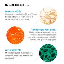 La Roche Posay Anthelios UVMune 400 Oil Control Fluido FPS50+ 50ml Protector Solar Piel Mixta Grasa Antibrillo Control Sebo Acabado Seco 12h Mexoryl 400 Airlicium Netlock - transparente - Ver 3