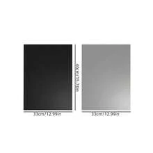 1Pc Black Oven Mat, Non-Stick Heat Resistant Oven Liner, Reusable PTFE Baking Mat For Pizza, Chicken, Roasting, Easy Clean Cooker Pad For Kitchen Baking Accessories - Multicolor - View 9