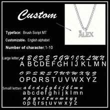 Customized Name Double Layer Necklace Personalized Crown Double Nameplate Pendant Stainless Steel Cuban Chain Fashion Simple Men's Jewelry Blingbling Spring And Summer Customized Accessories King's Day Birthday Gift For Boyfriend Father's Day Gift, Wedding Fashion Jewelry - Multicolor - View 19