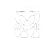 16 Pcs/Set 11 Pcs/Set 5 Pcs/Set Reusable Face And Chest Anti-Wrinkle Beauty Peel-Off Mask Patches, Enhance Skin Radiance - Clear - View 8