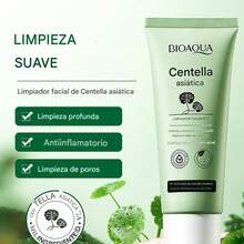 Limpiador facial calmante con centella asiática, control de la grasa, antiacné, limpieza profunda de poros, hidratante facial, - Limpieza profunda - Ver 2
