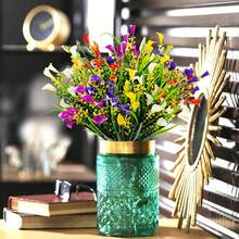 1/5 piezas Flores de lirio de cala artificiales, decoración de mesa para exteriores, flores de plástico realistas, adecuadas para el hogar, porche, jardín, decoración de cementerio de primavera/verano, ramo de boda, decoración de habitación, decoración de Halloween, regreso a la escuela, decoración de otoño - Multicolor - Ver 4