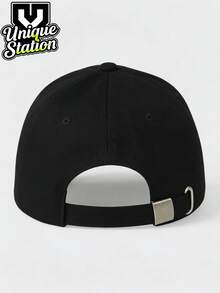 Dutch,1 Cap - Unisex Lettering &Print Hip-Hop Street-Style Baseball Cap Trucker Hat, Dad Hat, Hip-Hop Cap - Ideal For Outdoors, Travel, Hiking, And The Beach - 黑色 - 查看 5