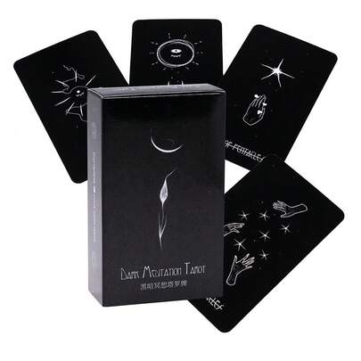 Bộ bài Tarot Thiền Định Bóng Tối: Một bộ bài bí ẩn dành cho việc khám phá nội tâm và bói toán huyền bí.