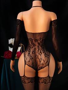 Women's Soft & Sexy Ruched Nightgown - Black - View 3