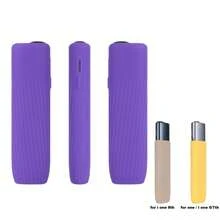 1pc Decorative Liquid Silicone Protective Case For IQOS ILUMA ONE/I One, Soft Shockproof Anti-Slip Storage Box, Unisex Portable Scratch-Resistant Business Solid Color Textured Design, Provides A Different User Experience, Suitable As A Gift For Friends And Family - Multicolor - View 14