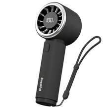 sweetfull Portable Handheld Turbo Fan, 5 Wind Speeds, Up To 12 Hours Runtime, 2-In-1 Rechargeable Handheld Fan With Turbo Technology, Outdoor Activities, Travel, Beach Cooling Fan - Multicolor - View 12
