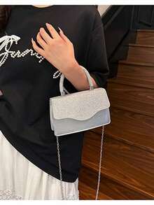 Women Clutches - Silver - View 12