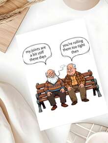 Men's Funny Birthday Cards - Give To Fathers, Grandfathers, And Family Members As Spoof Birthday Gifts - Multicolor - View 4
