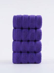 Bộ khăn tắm 3/4 món, gồm khăn tắm tay và khăn mặt, 100% cotton nguyên chất dành cho nam và nữ, khăn mặt 35*75 cm, khăn tắm 70*140 cm, khăn tay 34*34 cm. - Nhiều màu - Xem 29