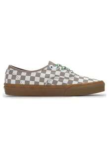 Giày Vans Authentic kẻ caro bằng vải canvas dành cho nam và nữ, giày thể thao cổ thấp, giày casual đôi VN0009PVCH8 - màu xanh lá - Xem 3