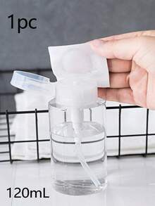 2pcs Nail Art Press Bottle, Alcohol Nail Polish Remover Cleansing Water Refillable Bottle, Large Capacity Makeup Remover Empty Bottle Containers For Cosmetics - View 8