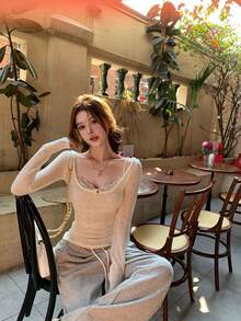 Women Sweaters - White - View 5
