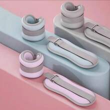 2pcs Weighted Sandbag Leg Strap, Running, Dancing, Student Training, Leg Fitness, Wrist Exercise, Unisex - Multicolor - View 2