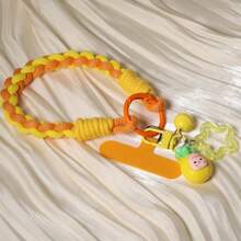 Conjunto de 1 cordão curto para celular estilo verão, alça anti-perda para celular em montanhismo, alça para porta-copos, corda trançada para garrafa de água - Multicolorido - Ver 8