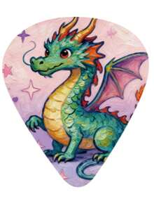 耐用且不易损坏的吉他拨片，减少频繁更换，使用方便。 - 彩色 - 查看 9