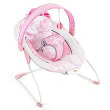 Baby Swing,Portable Baby Swing,Baby Swing Indoor/Outdoor, Foldable, Adjustable, Timer, Baby Swing Suitable For 0-6 Months Baby, 6-20 Pounds Indoor/Outdoor Use Halloween Christmas - Hồng - Xem 8